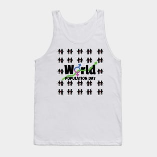 World Population Day Tank Top